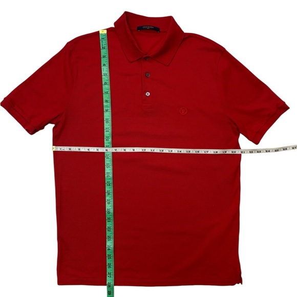 Louis Vuitton‎ Red Logo 
Embroidered Cotton 
Pique Polo T-Shir
Second hand - Picture 4 of 7